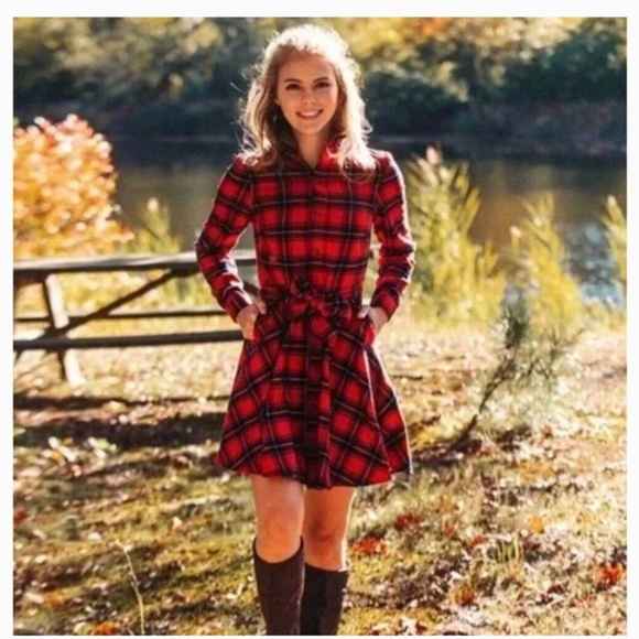 Kiel James Patrick Dresses & Skirts - Kiel James Patrick Plaid Dress XL